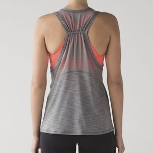 Lululemon 8 Work The Circuit Tank Top Built in Bra